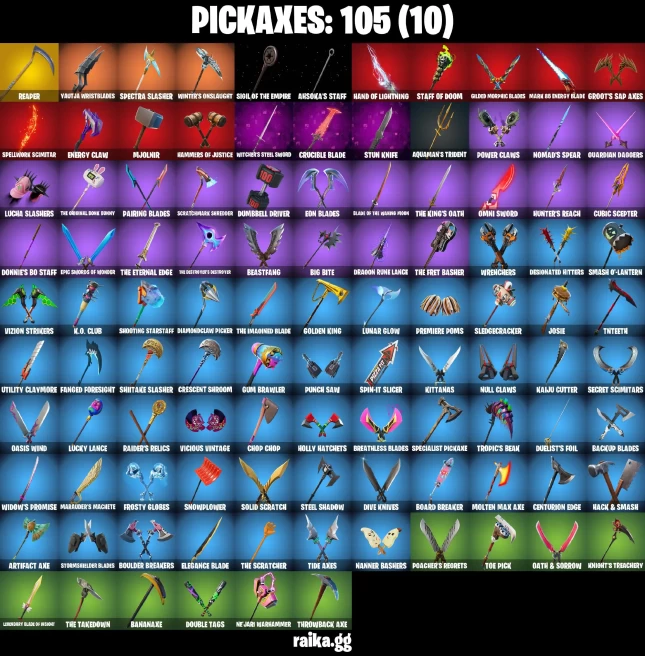 92 skins | Astroworld Cyclone | Peter Griffin | Mandalorian | The Ageless Champion | Knight's Helm | Droopy | A0936