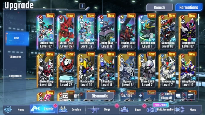 Global Rank 34 | Freedom Gundam,Sazabi,Gundam Aerial,Zeong,Psycho Zaku,Gundam DE | 185+K Diamond| Bandai Check SS RA269B