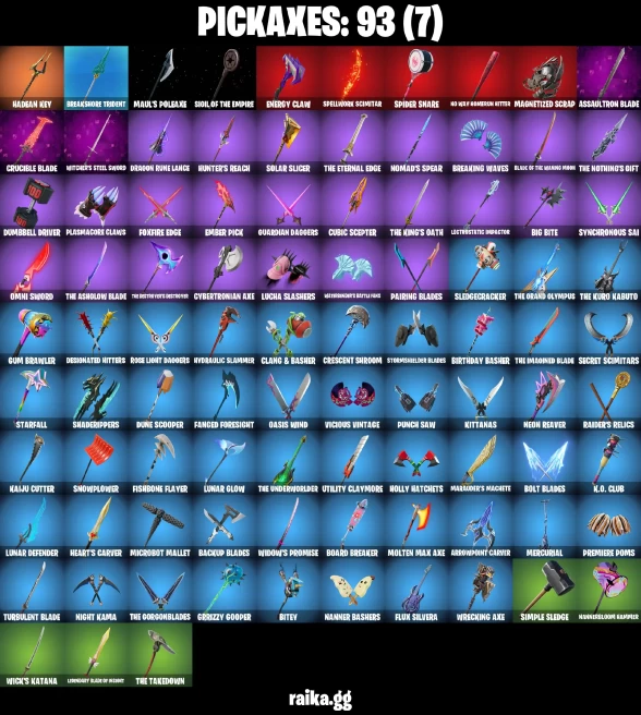 79 skins | John Wick | Spider-Man (No Way Home) | Spider-Gwen | On | Combat Elite | The Ageless Champion | A1080