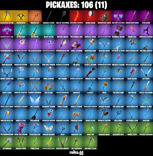 77 skins | Vivi Chroma | On | Fancy Peter Griffin | Burning Ambition Valeria | Collector Kado Thorne | Battle-Tested | A1081