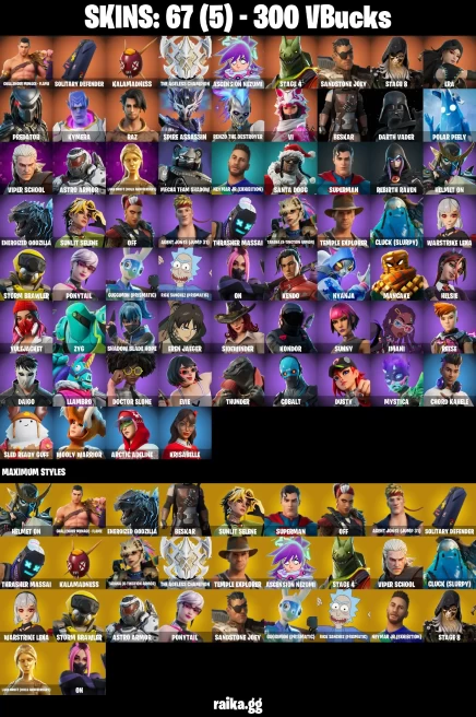 67 skins | Eren Jaeger | Challenger Menace - Flame | Solitary Defender | Kalamadness | The Ageless Champion | A1095