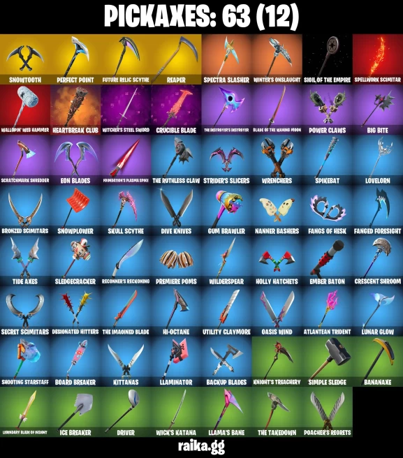 56 skins | John Wick | Point Patroller | Subzero Cryptic | off | Ronin (Cape) | Knight's Helm | Harbinger Armor Omegarok | A1213