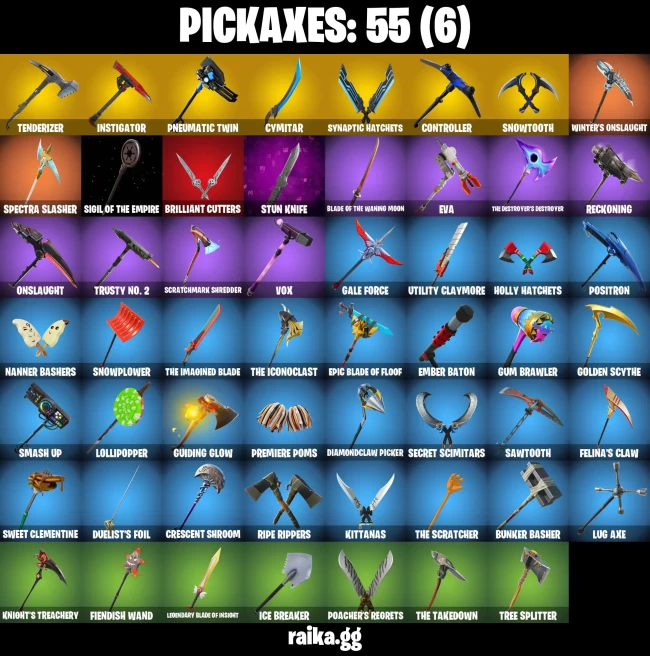 60 skins | The Reaper | Take The L | Orange Justice | Trailblazer | Elite Agent | Peter Griffin | Hot Marat | A1217