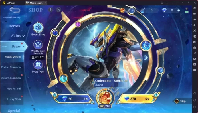 GLOBAL Hero 132 Skin 264|Transformers Roger|Kungfu Panda Thamuz|CC Badang|KOF Karina|Stun Brody etc|Renowned Check SS ML1835B