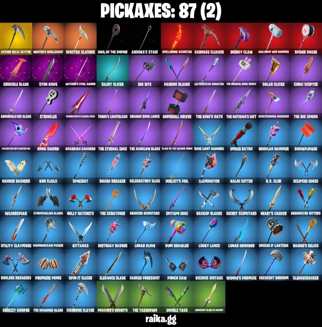 76 skins | Peter Griffin | Spider-Man | Solitary Defender | Ronin (Cape) | Combat Elite | Kalamadness | Sideways Warrior | A1315