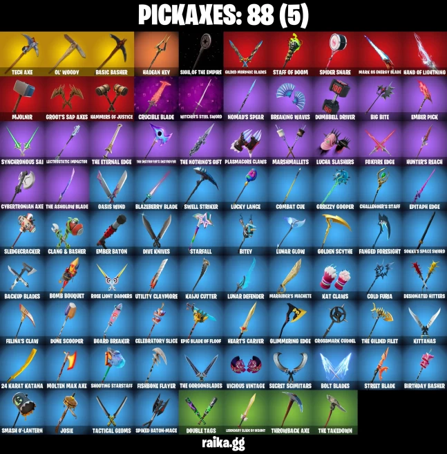 67 skins | The Ageless Champion | Battle-Tested | Aurelian | On | Pastel Stryder | Ascension Nezumi | A1344