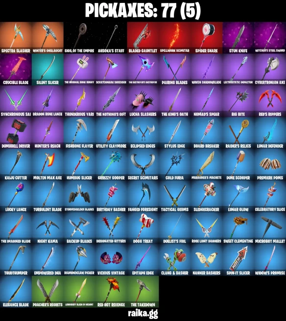 70 skins | Spider-Man (No Way Home) | Collector Kado Thorne | Knight's Helm | Pastel Stryder | On | A1477