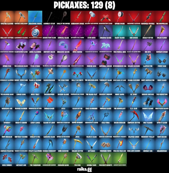 112 skins | Eren Jaeger | Spider-Man | Rococo Cloak-o | Harbinger Armor Omegarok | Ronin (Cape) | On | A1633