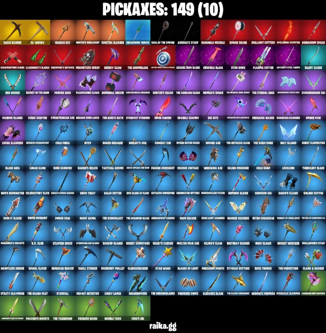 136 skins | Renegade Raider | Solitary Defender | Burning Ambition Valeria | Magmatic Mizuki (Cover-up Off) | A1650