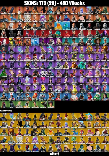 175 skins | Eren Jaeger | Mandalorian | Spider-Man | Spider-Gwen | Ronin (Cape) | Solitary Defender | STAGE 5 | A1655