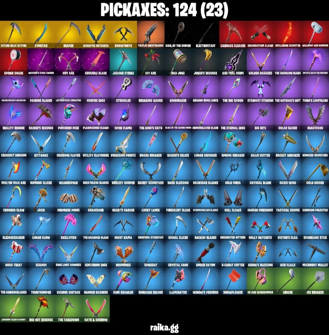 116 skins | Ghoul Trooper | Renegade Raider | Joltara | Raider's Revenge | Mandalorian | Fixer | Dummy Supreme | Sultura | A1711