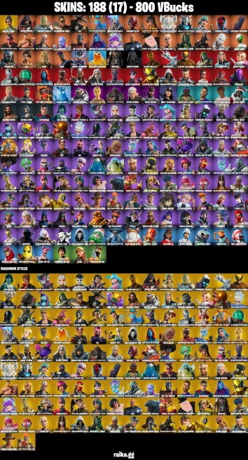 188 skins | Eren Jaeger | Major Glory | Ronin (Cape) | Knight's Helm | Sandstone Joey | On | The Cube Queen (Islandbane) | A1746