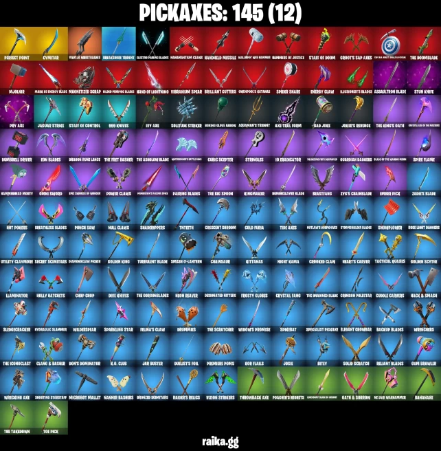 127 skins | Gold Midas | Mandalorian | Spider-Man | Sultura | Ronin (Cape) | Combat Elite | Solitary Defender | A2031