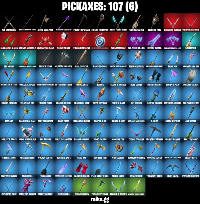 175 skins | Backlash | Emperor Palpatine | First Order Stormtrooper | Poe Dameron | General Grievous | A2179