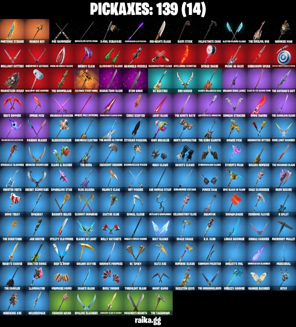 106 skins | Orange Justice | Son Goku | Spider-Man | Master Chief (Matte Black) | off | Combat Elite | Ronin (Cape) | A2193