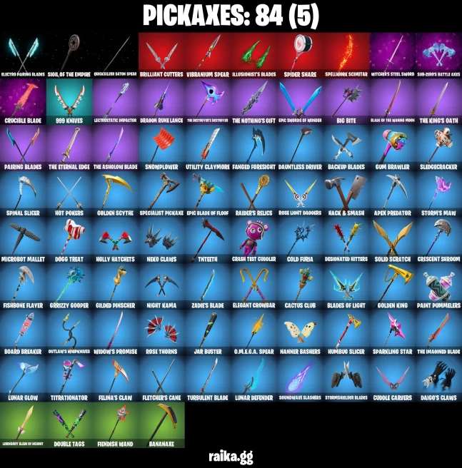 65 skins | Astroworld Cyclone | Spider-Gwen | Aurelian | The Ageless Champion | Ascension Nezumi | Solitary Defender | A2413
