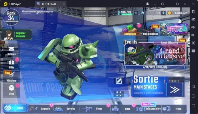 Global| rank 34, 170 dm, 12 UR unit, 10 char, 10 supp, sazabi, build strike, thunderbolt, the-o, full armor ZZ, freedom RA360B