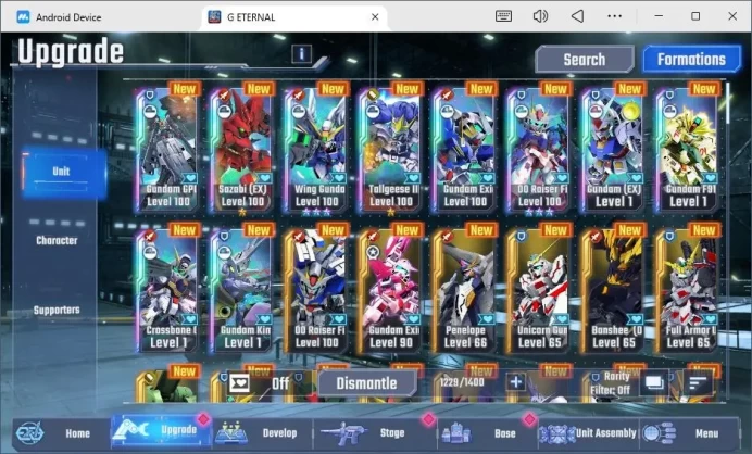 Global| rank 37, 170+ DM, 10 UR unit, 10 char, 4 supp, GP 03, sazabi, raiser final battle, F91,RA365B