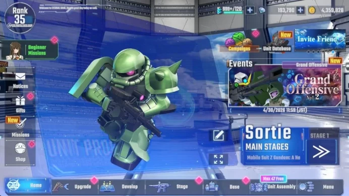 Global| rank 35, 183k DM, 4 UR unit, 4 Char, 1 Supp, full armor(thunderbolt), deathscythe hell (ex), aerial (ex), striker RA375B