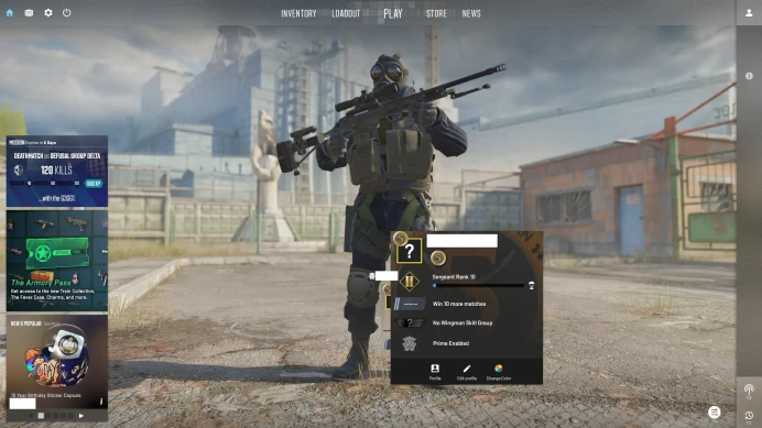 [ID:90593][PRIME][PREMIER MODE AVAILABLE][FACEIT READY][VERY RARE][7K HOURS+] UN (UNRANKED || 0 MM || 7992 HOURS || MEDAL)