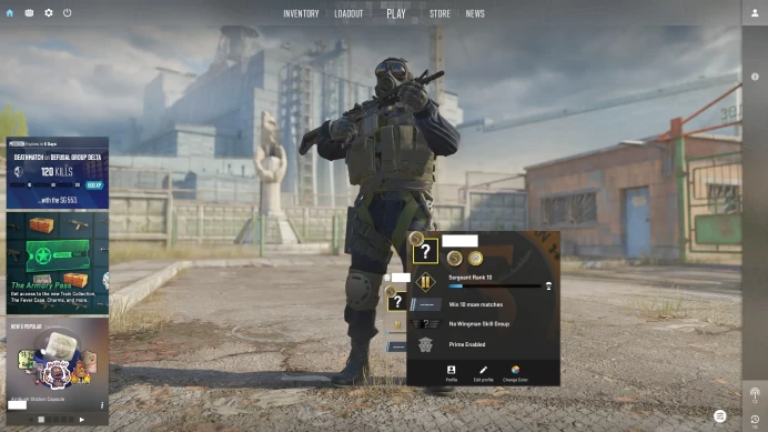 [ID:80945][PRIME][PREMIER MODE AVAILABLE][FACEIT READY][VERY RARE] UN (UNRANKED || 0 MM || 26 HOURS || MEDALS)