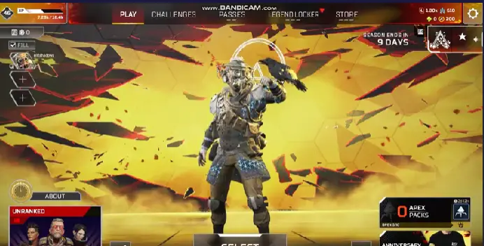 AP386 Level 46 | Bloodhound Relic | 15 Legend Skins | Can be linked to Xbox and PSN