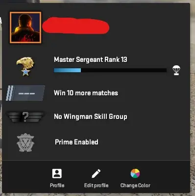 CS569 Prime Enabled, 54 Hours, Premier ready, Faceit not linked