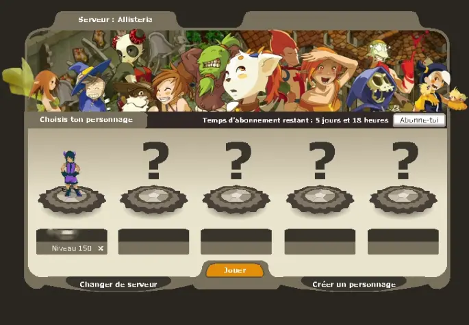 Allisteria>[ Osamodas LVL 150 ]  Never Verified Account (Auto Delivery)