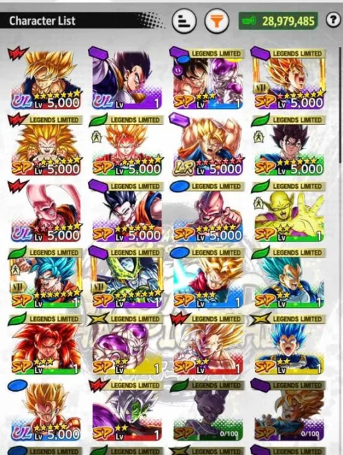 B160-IOS+Android-UL(Super Buu 10 Red Star+S Gogeta)+LR Vegito Full Red Star+Good Team+17 Legends+Good Equipment+Gotenks+Vegito Green+SS2 Goku