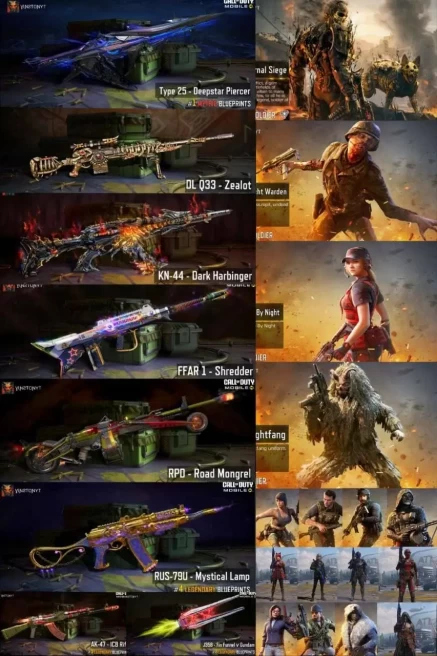 CoD Mobile | Indian 10cp | 2 Mythic | 7 Legend | Type 25 Deepstar Piercer mythic ghost dlq zealot 