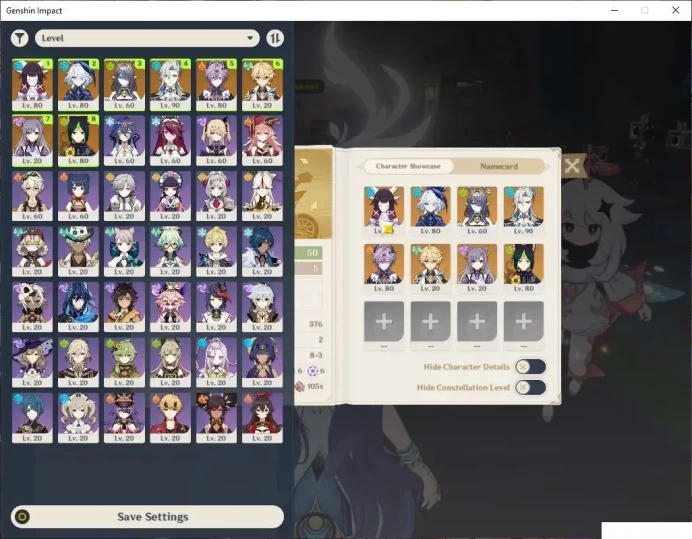 Asia |AR 50|5 Limited +1(*5WEp)|Columbina,Neuvillete,Durin,Lauma,Furina|Mc Male|Reuni ON|TakeMail|(GI6312)