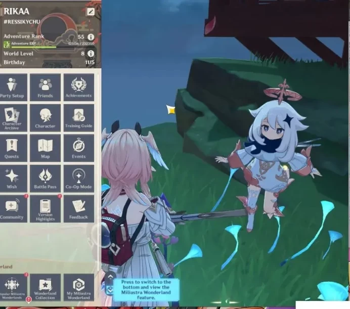 Asia |AR 55|5 Limited +39(*4Charater)|Linnea,Navia,Xianyun,Ayato,Cyno|Mc Female|Deadlink Google|TakeMail|(GI6310)