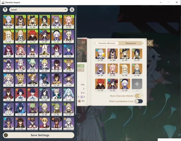 Asia |AR 55|5 Limited +39(*4Charater)|Linnea,Navia,Xianyun,Ayato,Cyno|Mc Female|Deadlink Google|TakeMail|(GI6310)