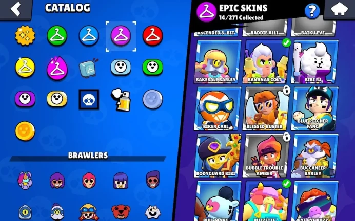 BS679//18000 Trophies, 61 Brawlers, 5 Legendaries, 60 Skins