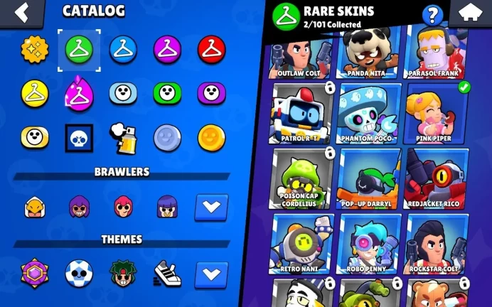 BS713//19000 Trophies 43 Brawlers 3 Legendaries 135 Gems 1100 Coins
