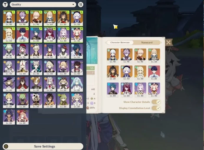 Asia|AR55|3Limited+3(*5Weapon)|AyakaC2,DurinC1,Kazuha,JeanC1,Dehya,Qiqi|Primo 5477|IF10|McFeMale|TakeMail|(GI6315)