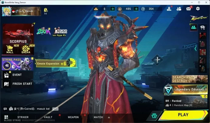 ASIA | 2 Collab Skins | 1 Legendary Skins | 7 Legendari Skins | 1 Ultra Skins | Collab ETHAN | CEK SS BS710B
