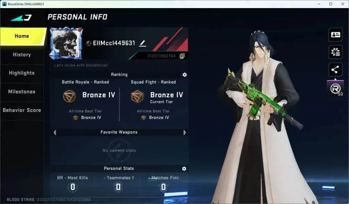 ASIA | Ultra SCAR-Force of Nature | Collab Ethan-Byakuya Kuchiki | CEK SS BS724B