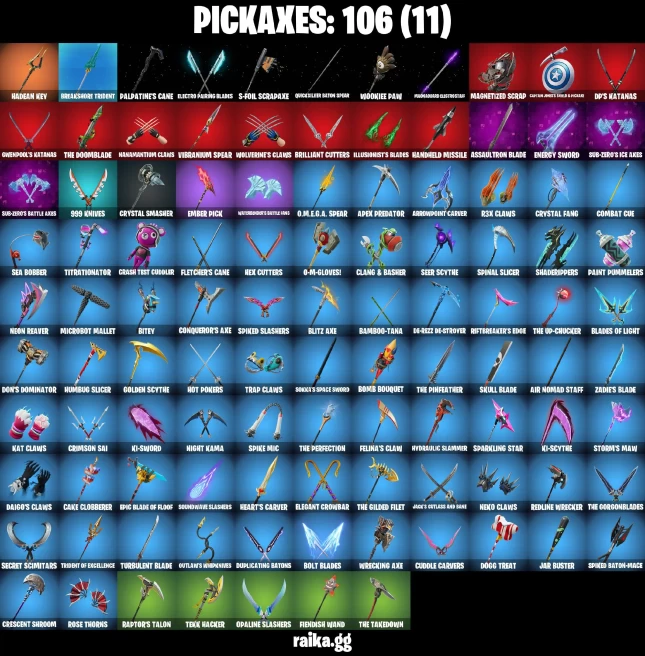 97 skins | Immortal Zeus | Immortal Form | Magmatic Poseidon | General Grievous | First Order Stormtrooper | Poe Dameron | A2793