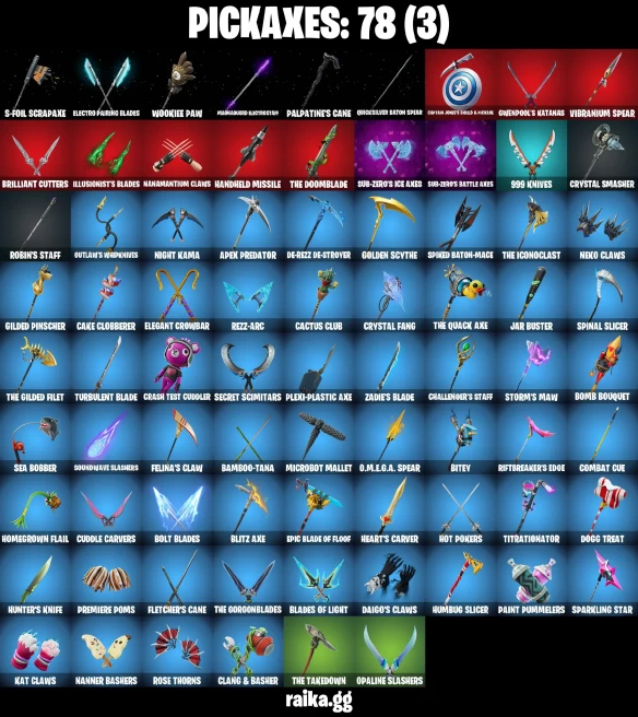 54 skins | Wookiee Team Leader | General Grievous | Apprentice Evie | Emperor Palpatine | Poe Dameron | A2805