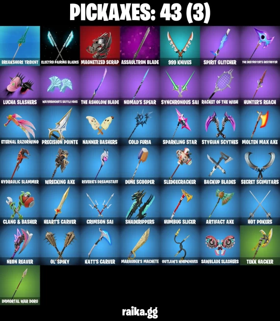 39 skins | Era | Poseidon | Clone Trooper | First Order Stormtrooper | Magneto | T-60 Power Armor | Santa Dogg | A2845