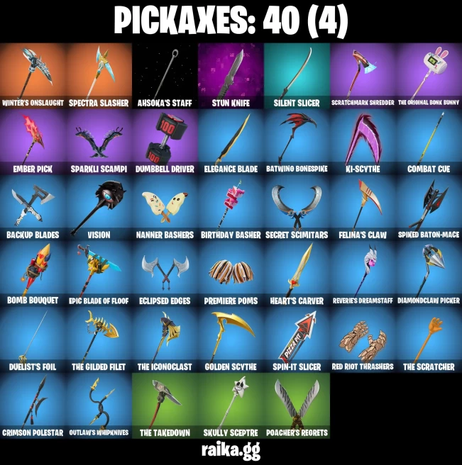 37 skins | Fancy Peter Griffin | Burning Ambition Valeria | Knight's Helm | Collector Kado Thorne | A2848