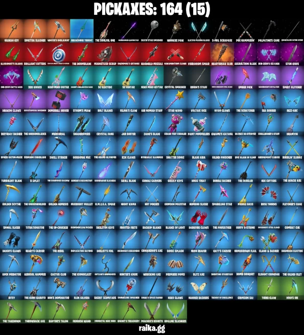 134 skins | Blue Team Leader | Burning Ambition Valeria | Harbinger Armor Omegarok | Knight's Helm | Immortal Zeus | A2932