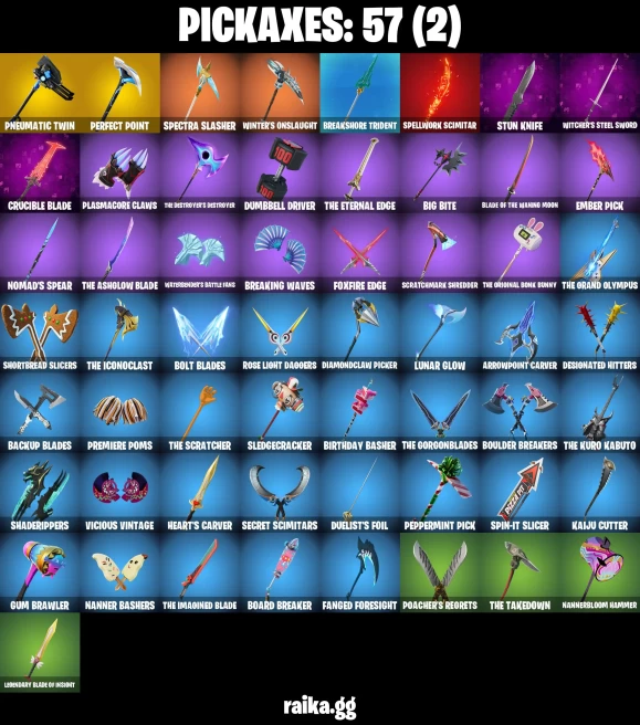 50 skins | Peter Griffin | Mizuki | Blue Team Leader | Lina Scorch | Trilogy | Prodigy | Burning Ambition Valeria | A3004