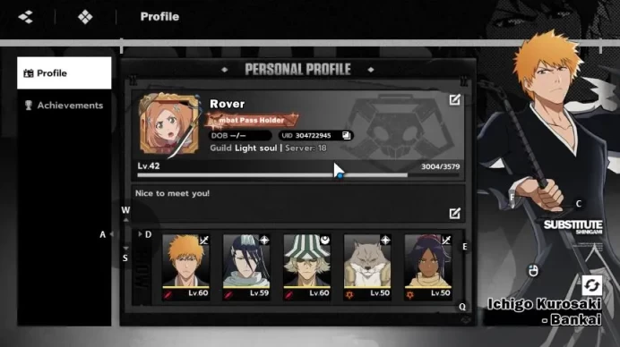 Nuverse SEA|6 SSR (Ichigo Bankai+Sign,Urahara+Sign,Byakuya+Sign,Sajin,Yoruichi,Madarame)+ ALL Stamps +9SR|Google|CheckSS|BSR811