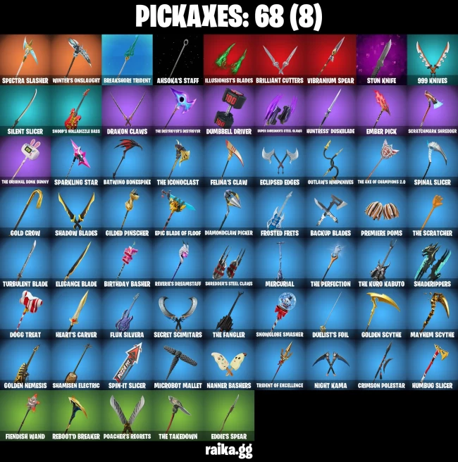39 skins | Joltara | Burning Ambition Valeria | Knight's Helm | Harbinger Armor Omegarok | Collector Kado Thorne | A3012