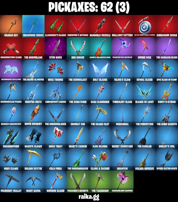 41 skins | Peter Griffin | Burning Ambition Valeria | Immortal Form | Zeus | Poseidon | Clone Trooper | A3035