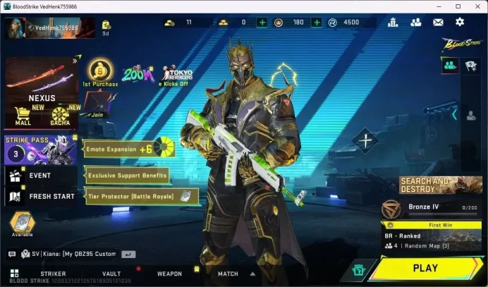 ASIA | Legendary AK47-Venom | Legendary M4A1-Venom |Collab Ethan-Byakuya Kuchiki | CEK SS BS729B