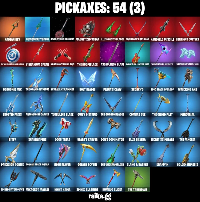 37 skins | Immortal Zeus | Immortal Form | Magmatic Poseidon | Classic Peelverine | Black Panther (Shuri) | A3045