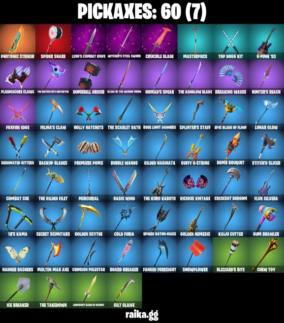 46 skins | Mizuki | Renzo the Destroyer | Nezumi | Era | Polar Peely | Viper School | Doom Slayer | LBC '93 Dogg | A3107
